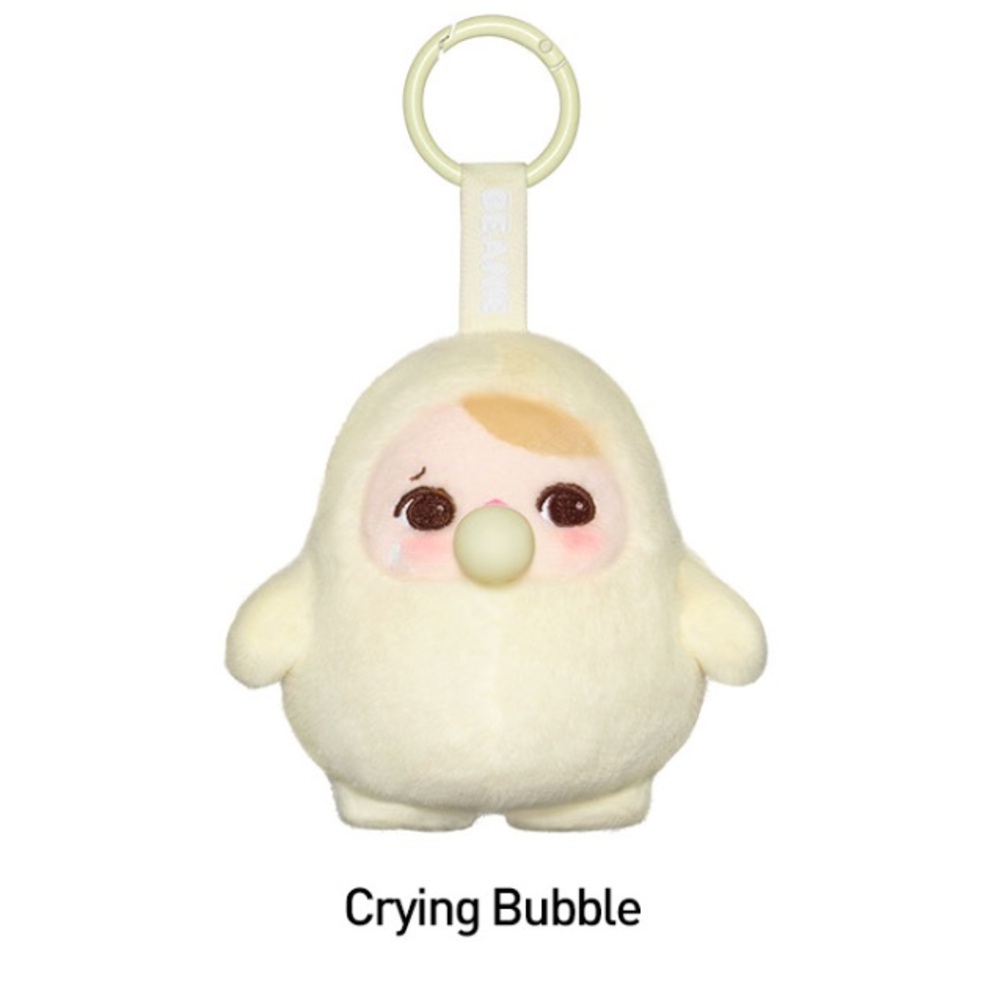 Pop Mart Pucky Beanie Bubble Up Series Plush Pendent Crying Bubble